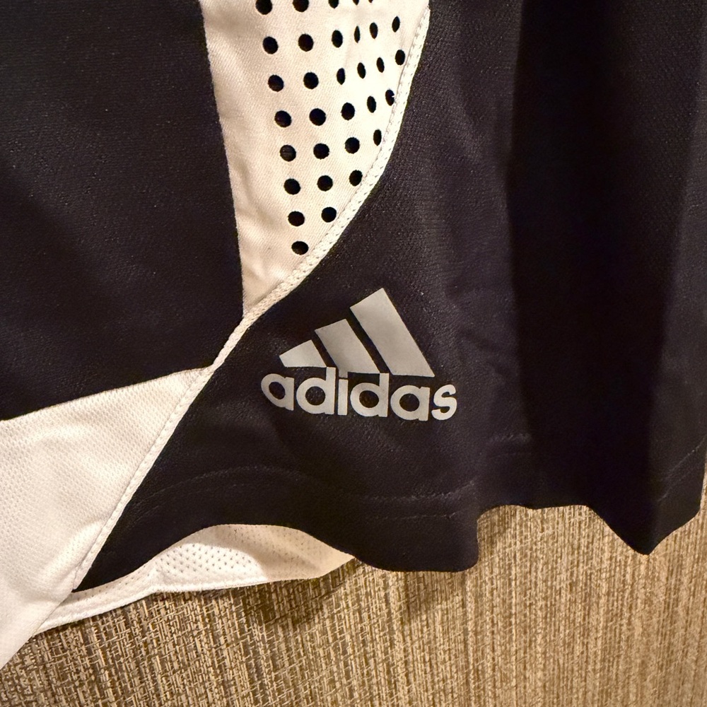 Adidas Men’s black and white‎ shorts various sizes NWT - Picture 3 of 12